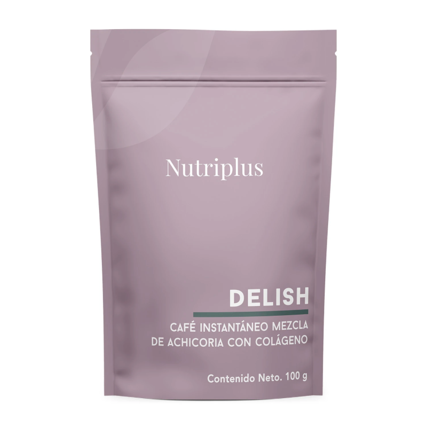 Nutriplus Café Instantaneo. Mezcla de achicoria con colágeno