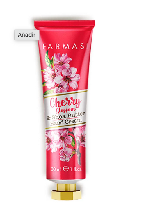 Crema para manos cereza y manteca de karité