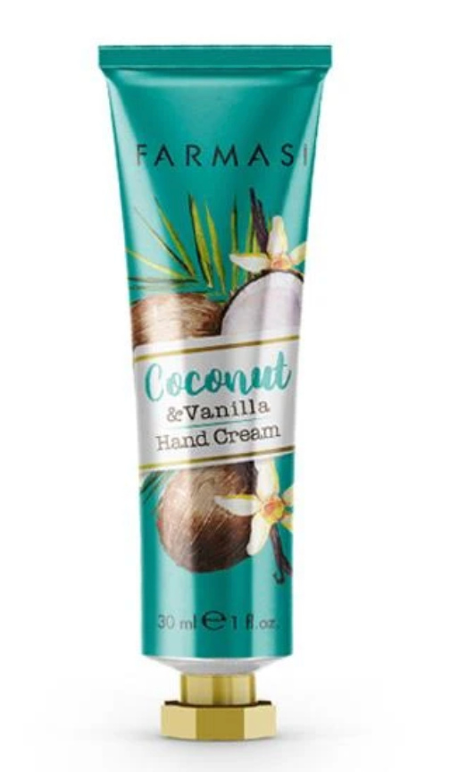 Crema para manos coco y vainilla